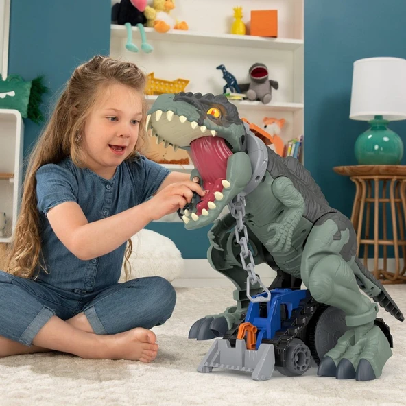 Imaginext - Jurassic World Gürleyen Dev Dinozor GWT22 - Resim 3
