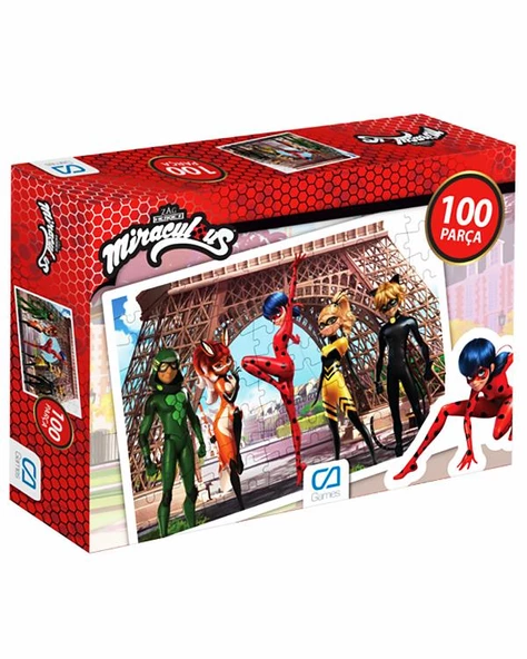 Miraculous 100 Parça Puzzle ürün görseli 1