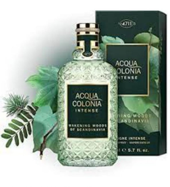 4711 Acqua Colonia Intense Wakening Woods Of Scandinavia Unisex Parfüm EDC 50 ML ürün görseli 1