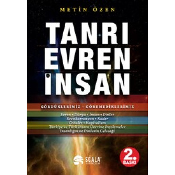 Tanrı, Evren, İnsan İnsanlığın ve Dinlerin Geleceği ürün görseli 1