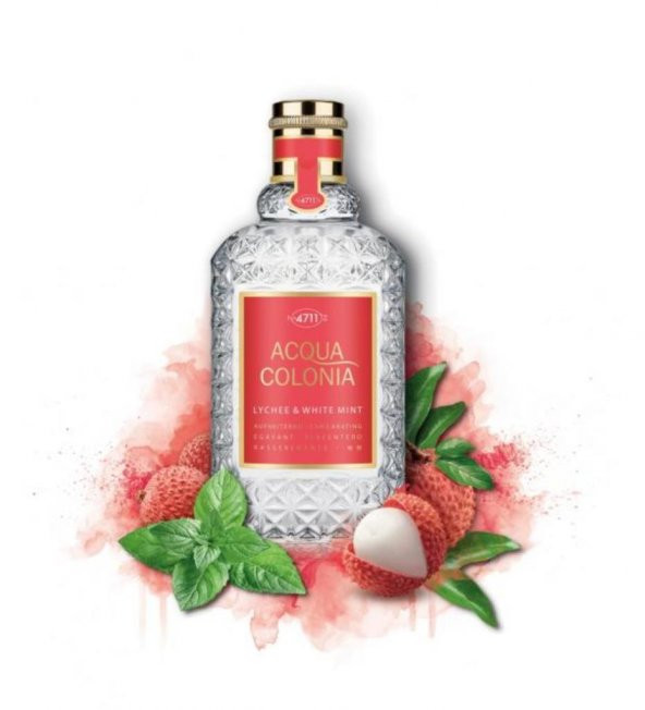 4711 Acqua Colonia Lychee & White Mint Kadın Parfümü EDC 50 ML ürün görseli 1