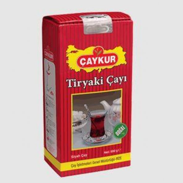 CAYKUR TIRYAKI SIYAH CAY 500 GR ürün görseli 1