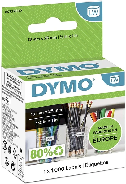 DYMO 13x25mm LabelWriter Çok Amaçlı Etiket (11353) ürün görseli 1