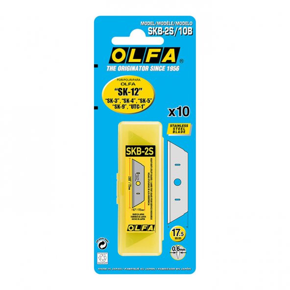 OLFA SKB-2S/10B Maket Bıçağı Yedeği (10 LU) - Resim 2