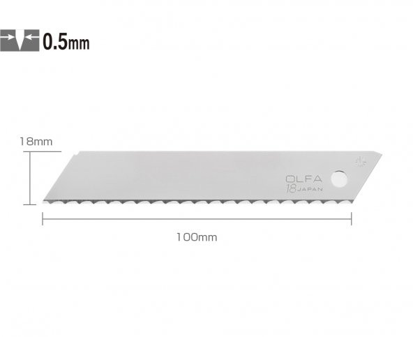 Olfa Lwb-3b Maket Bıçağı Yedeği 3lü Tüp ürün görseli 1