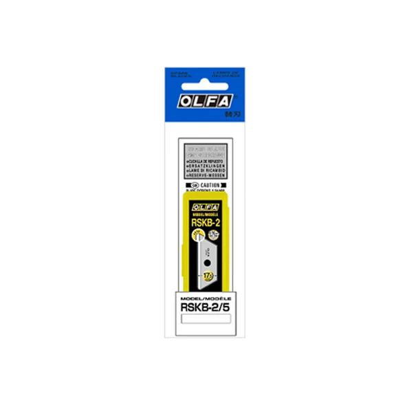 OLFA RSKB-2/5 Maket Bıçağı Yedeği 5 li - Resim 2
