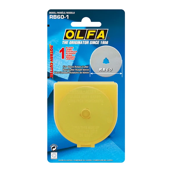 OLFA RB60-1 Maket Bıçağı Yedeği Tekli - Resim 2