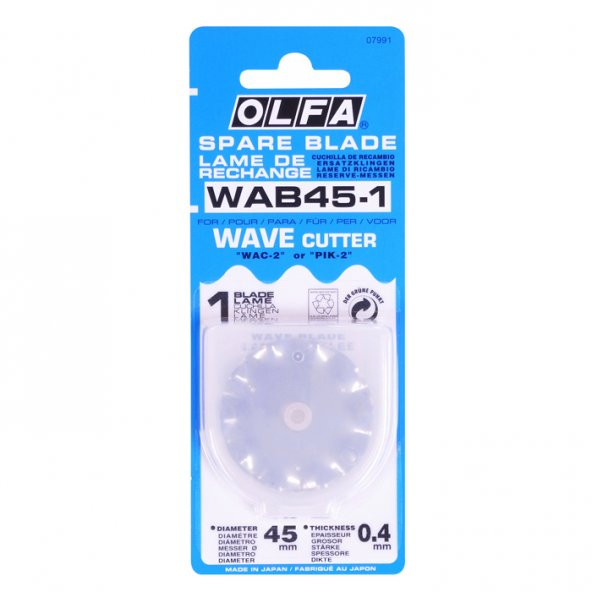 OLFA WAB45-1 Maket Bıçağı Yedeği Tekli - Resim 2
