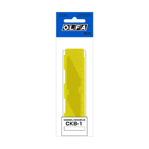 OLFA CKB-1 Çift Yönlü Maket Bıçağı Yedeği (2 li) - Resim 2