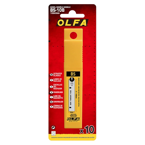 OLFA BS-10B Kazıma Bıçağı Yedeği (10 lu) - Resim 2