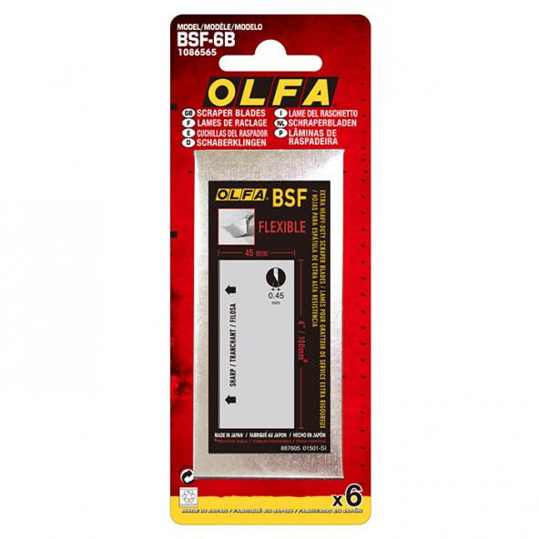 OLFA BSF-6B Kazıma Bıçağı Yedeği (6 lı) - Resim 2