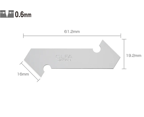 OLFA PB-800 Maket Bıçağı Yedeği (3lü) ürün görseli 1