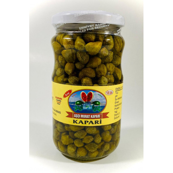 KAPARİ TOMURCUĞU 565 GR. AŞÇI MURAT KAPARİ ürün görseli 1