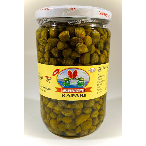 KAPARİ TOMURCUĞU 900 GR. AŞÇI MURAT KAPARİ ürün görseli 1