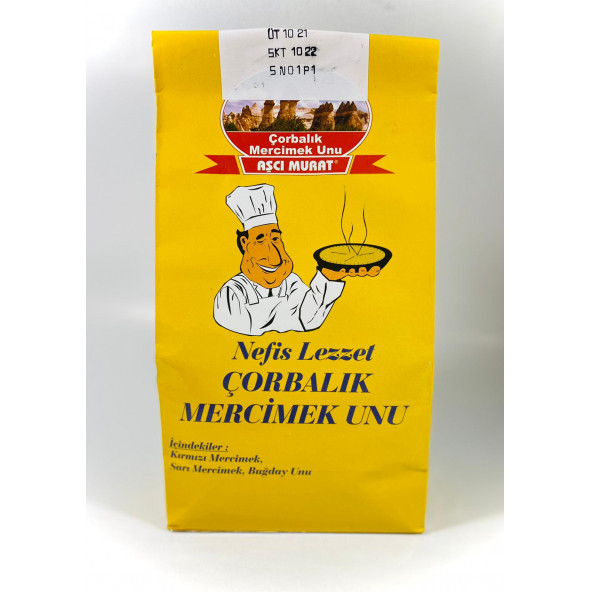 ÇORBALIK MERCİMEK UNU 1 KG AŞÇI MURAT KAPARİ ürün görseli 1