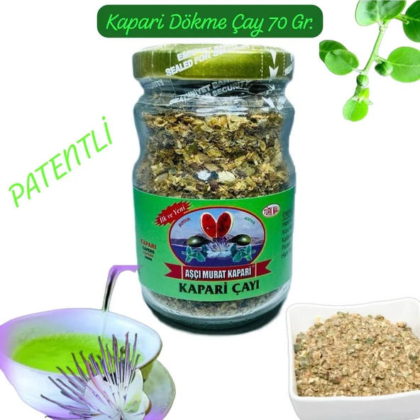KAPARİ DÖKME ÇAYI (PATENTLİ) 70 GR. AŞÇI MURAT KAPARİ ürün görseli 1