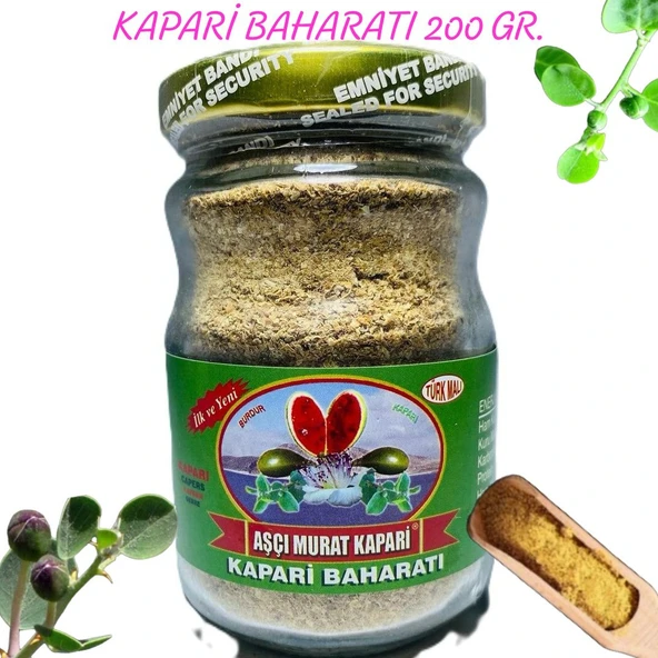 KAPARİ BAHARATI 200 gr. AŞÇI MURAT KAPARİ ürün görseli 1