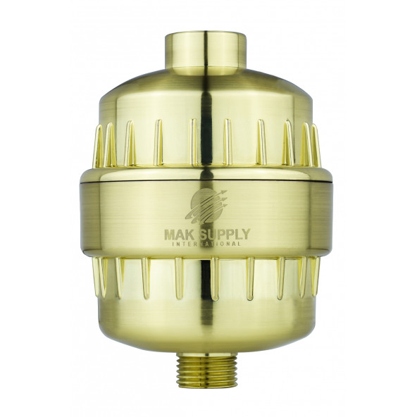 Mak Supply Duş Filtresi Gold. Duş Arıtma Cihazı ürün görseli 1