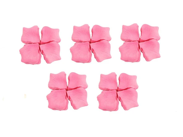 YAPAY GÜL YAPRAK PEMBE 144'LÜ 5 'Lİ PAKET ürün görseli 1
