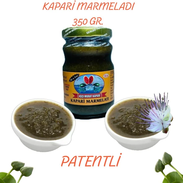 KAPARİ MARMELADI (PATENTLİ) 350 gr. AŞÇI MURAT KAPARİ ürün görseli 1
