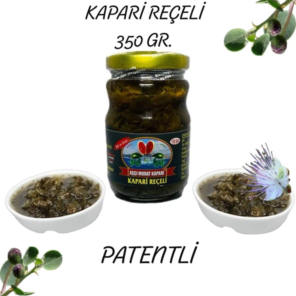 KAPARİ REÇELİ (PATENTLİ) 350 gr. AŞÇI MURAT KAPARİ ürün görseli 1