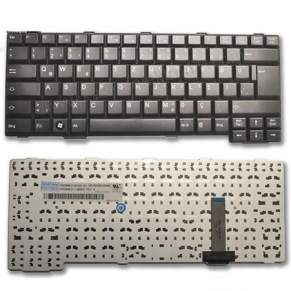 Fujitsu lifebook E751 S751 Notebook Klavyesi - Siyah - TR ürün görseli 1