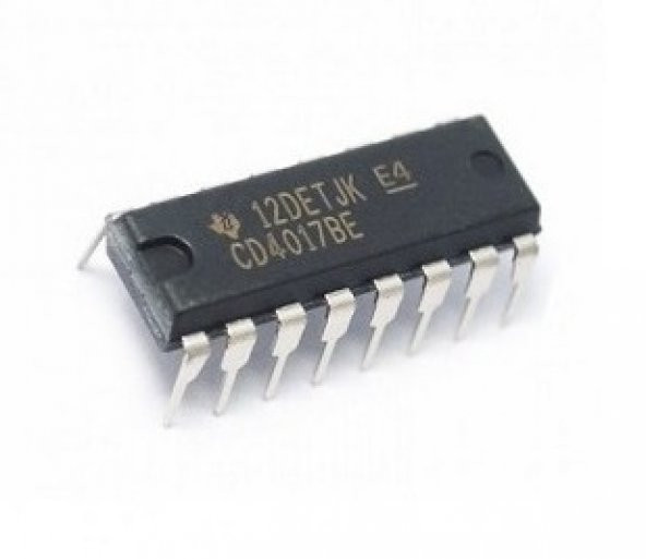 CD4017 Ring Counter Entegresi 4017 ürün görseli 1