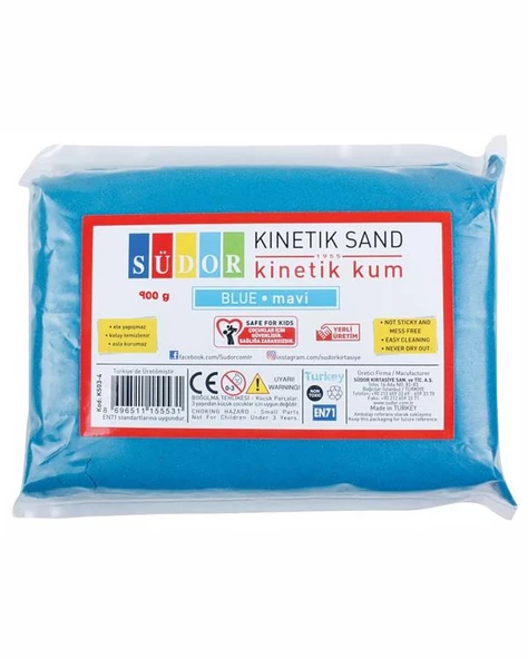 Südor Kinetik Kum Mavi 900 gr ürün görseli 1