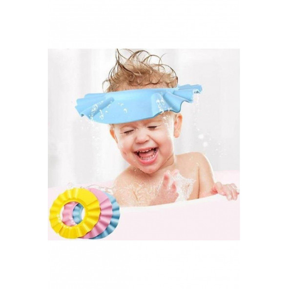 Bebek Banyo Duş Şapkası pembe ürün görseli 1