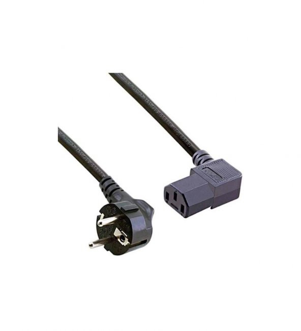 Power Kablo 3X1mm 1.8 Metre 90 Derece Powermaster ürün görseli 1