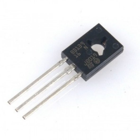 BD139 - 1.5A 90V NPN - TO126 Transistör ürün görseli 1