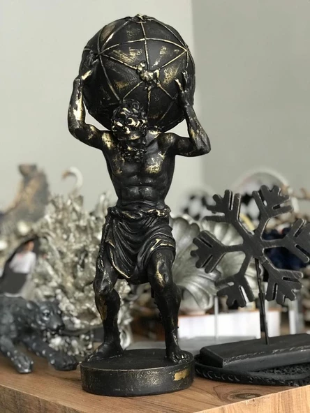 Atlas Biblo Heykeli - Resim 8