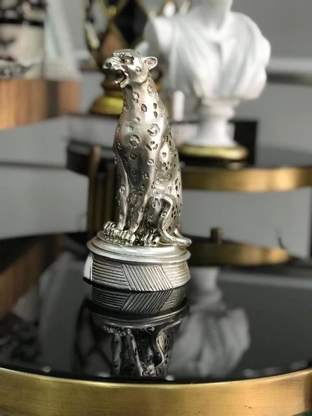 Dekoratif Çita Puma Biblo - Resim 8