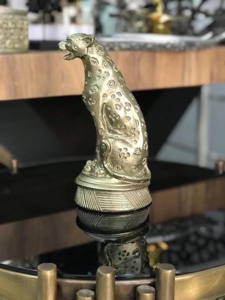 Dekoratif Çita Puma Biblo - Resim 12