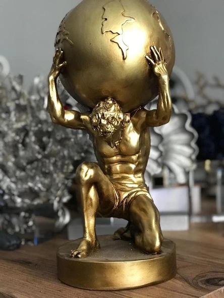Atlas Biblo Heykeli - Resim 5