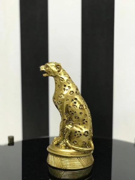Dekoratif Çita Puma Biblo - Resim 6