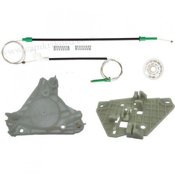 Mitsubishi Carisma Cam Kriko Tamir Seti Motor Kapaklı Ön Sol Set (95-04)  (Oem Code MR912459-MR100761) ürün görseli 1