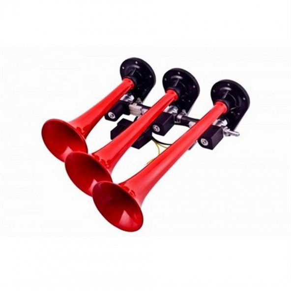 SEGER DALİ DALİ TİPİ ARAP KORNA 3 BORULU 12/24 VOLT ürün görseli 1