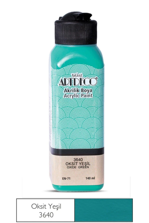 Artdeco Akrilik Boya 140 ML Oksit Yeşil Akrilik Boya ürün görseli 1