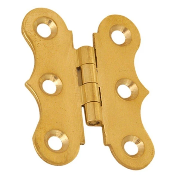 Sabit Menteşe Pirinç Sarı Kelebek 50*40mm ürün görseli 1