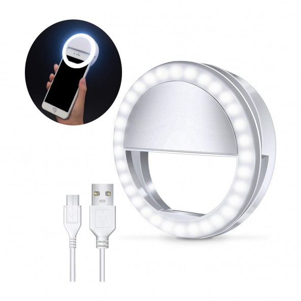 Selfie LED Işık Ring Light - Resim 3