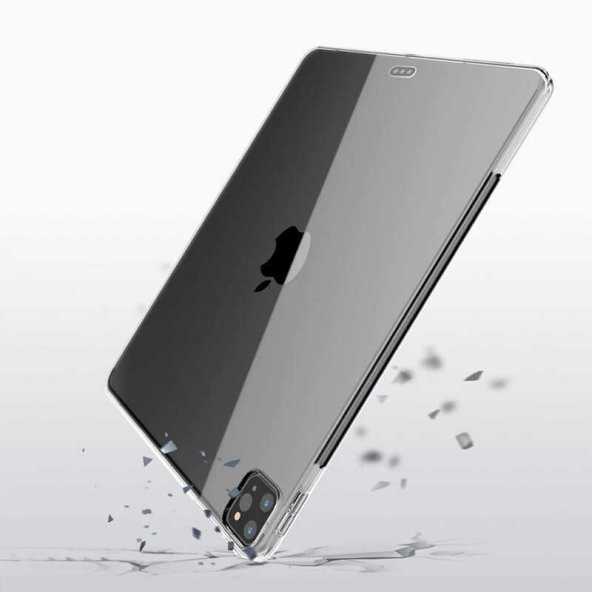 Apple iPad Pro 11 2020 (2.Nesil) Kılıf Zore Tablet Süper Silikon Kapak - Resim 4