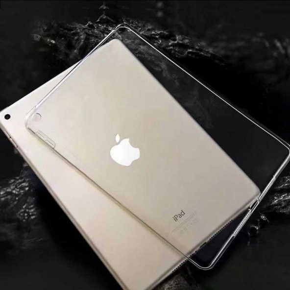 Apple iPad 10.2 2021 (9.Nesil) Kılıf Zore Tablet Süper Silikon Kapak - Resim 4
