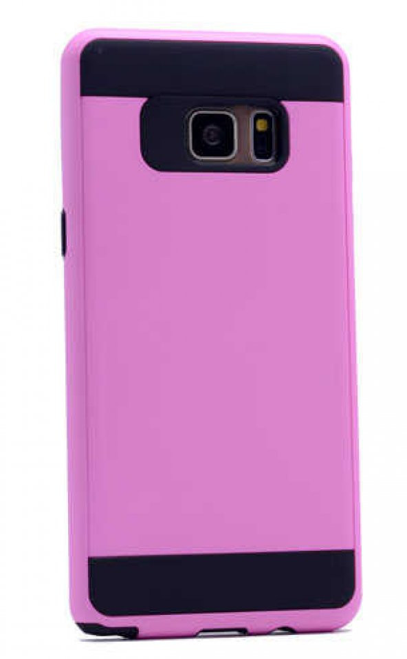 Samsung Galaxy Note Fan Edition Kılıf Hybrid Korumalı Sert Silikon Kapak - Resim 6