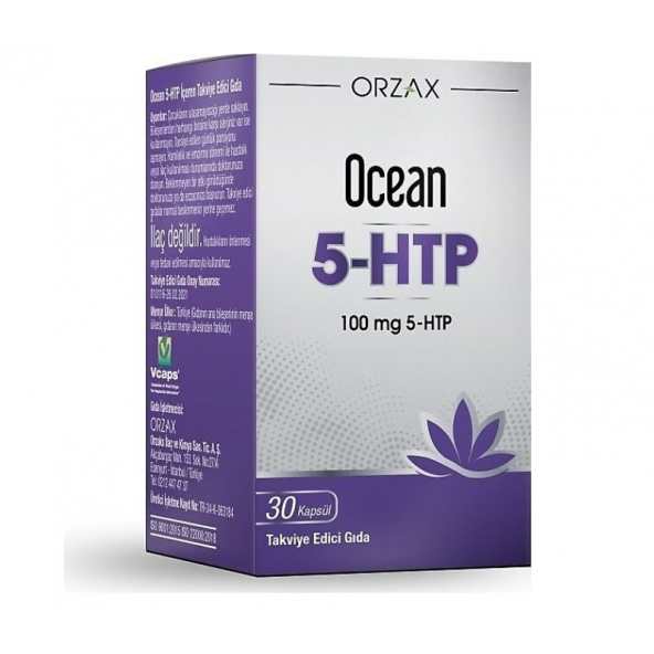 Ocean 5 htp 100 mg 30 Kapsül ürün görseli 1