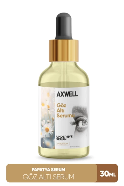AXWELL Gerçek Papatya Taneli Göz Çevresi Serumu Kırışıklık Ve Morluk Karşıtı 30 ML ürün görseli 1