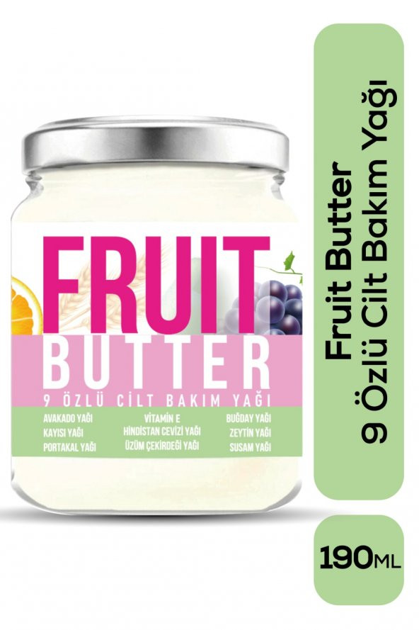 FRUIT BUTTER CİLT BAKIM YAĞI 190ml ürün görseli 1