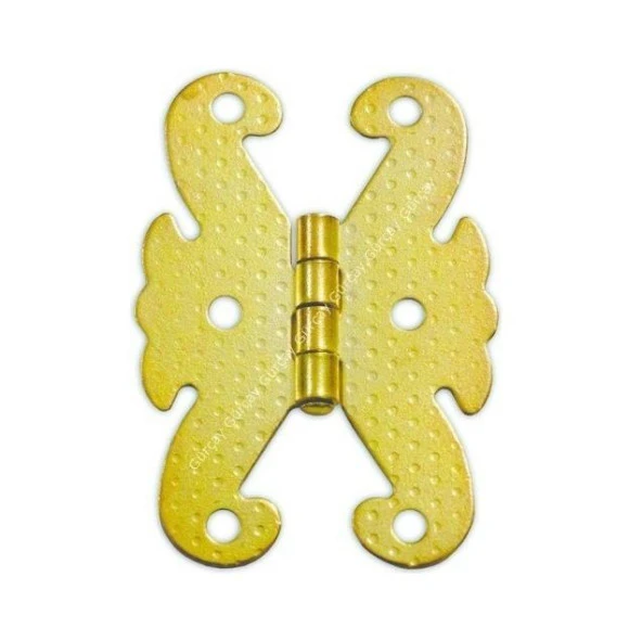 Kelebek Menteşe Metal 32*40mm Sarı (2 Adet) ürün görseli 1