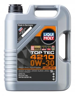Liqui Moly Top Tec 4210 0w-30 Motor Yağı 5 Litre 21605 ürün görseli 1