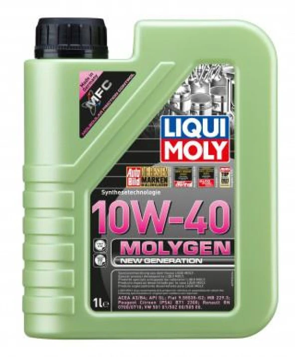 Liqui Moly Molygen New Generation 10w-40 Motor Yağı 1 Litre 9955 ürün görseli 1